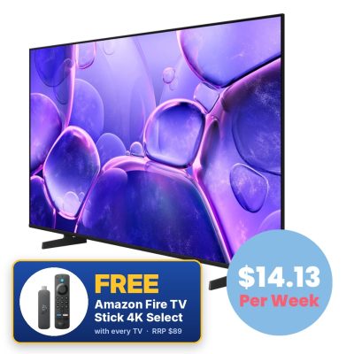 Six Star 50 inch 4K Smart TV from \$14.13 per week with a free Amazon Fire TV Stick 4K Select