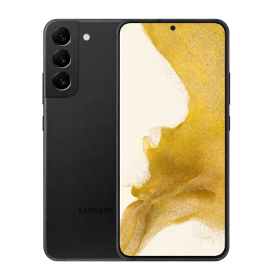 Rent Samsung Galaxy S22 front and back view