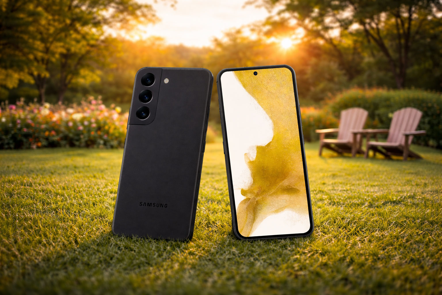 Rent Samsung Galaxy S22 phones in park