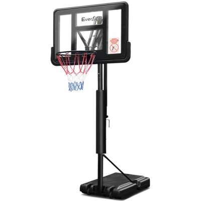 Adjustable Basketball Hoop Stand 3.05m Portable Pro – Black