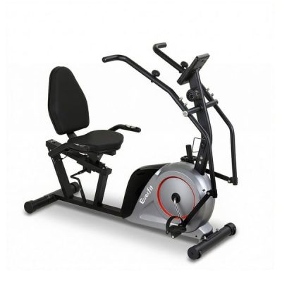 Everfit Recumbent Exercise Bike Magnetic Bluetooth Home Gym