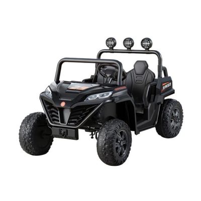 Rigo Kids Ride-On Electric Car with Remote Control – Black