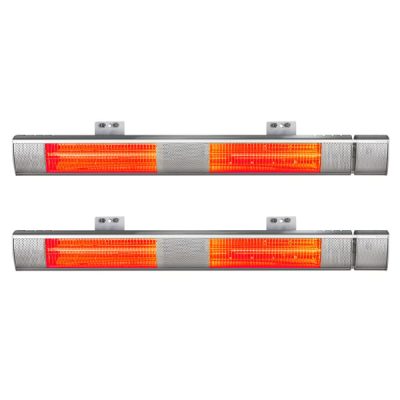 3000W 2PCS Electric Strip Infrared Heater with Remote Control