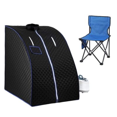 Devanti Portable Steam Sauna Tent 1000W 2L Personal Home Spa
