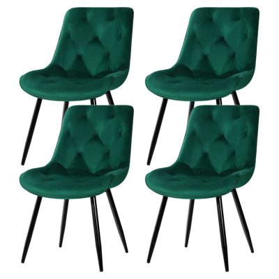 Artiss Dining Chairs, Velvet, Set of 4